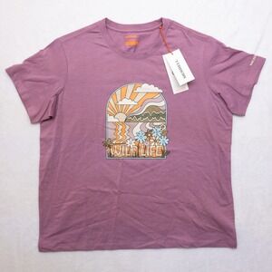 Merrell Wildlife Tee Shirt Womens XL Organic Cotton Nature Outdoors New